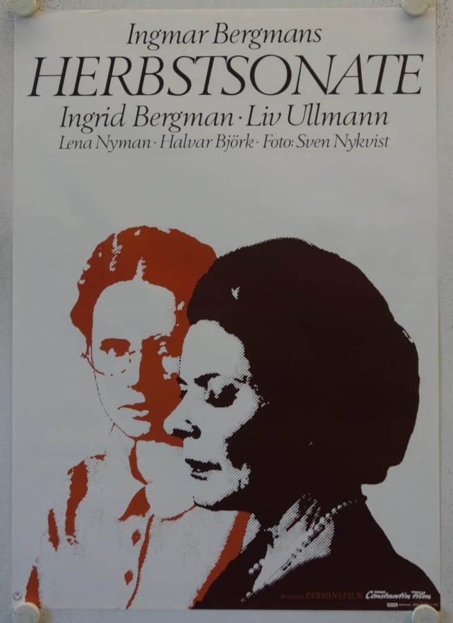 Autumn Sonata original release german movie poster